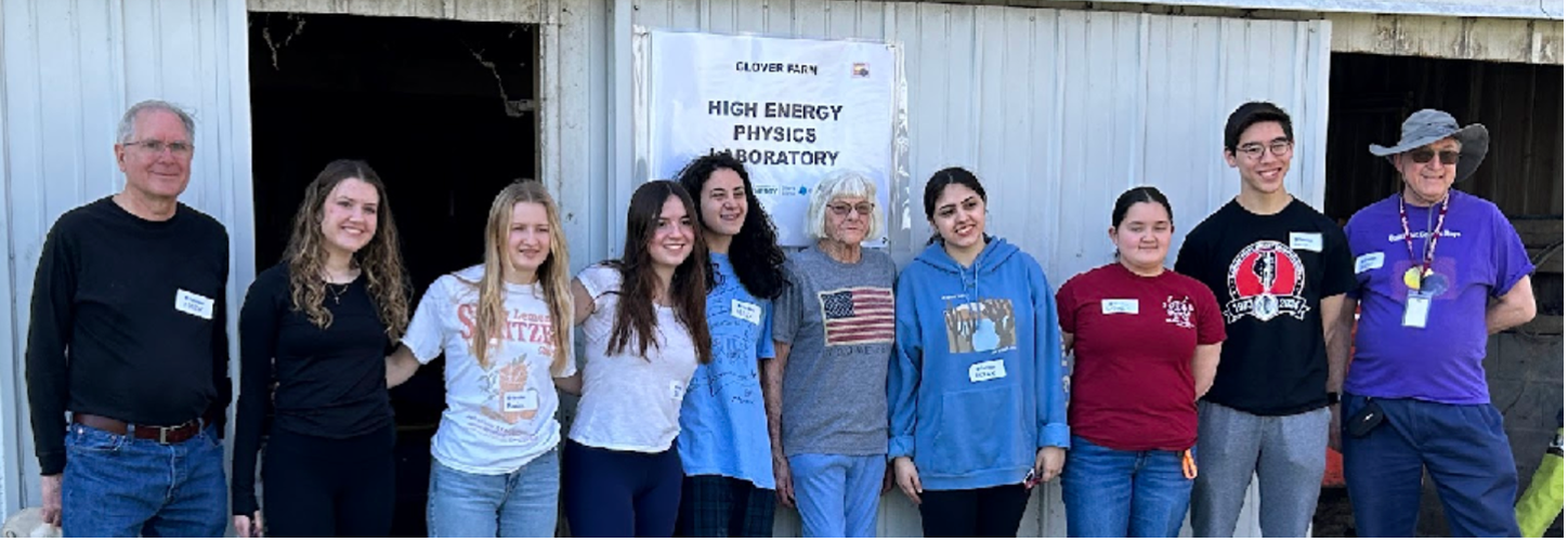 Eclipse research group included students from three high schools.